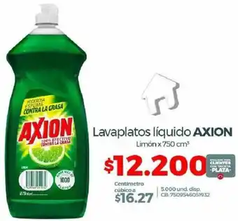 Olímpica Axion Lavaplatos Líquido oferta