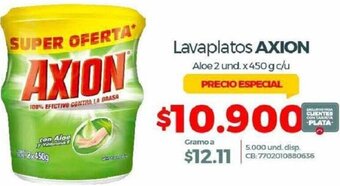 Olímpica Axion Lavaplatos  450g oferta