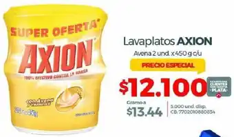 Olímpica Axion Lavaplatos 450g oferta