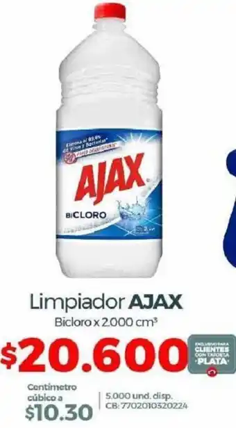 Olímpica Ajax Limpiador oferta