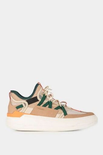 Vélez Tenis lirio urban en textil para mujer detalles en cuero oferta