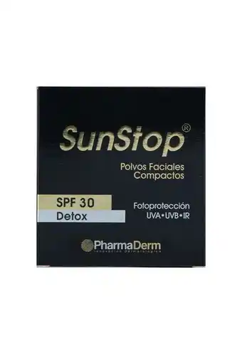 Sunstop polvo compacto canela