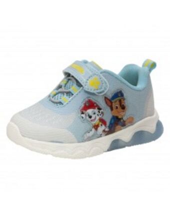 Zapatos para correr con luces de paw patrol para niños pequeños