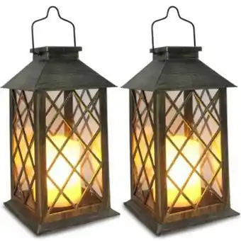 Linio Solar linterna colgante linternas led parpadeantes luces de velas sin llama misión oferta