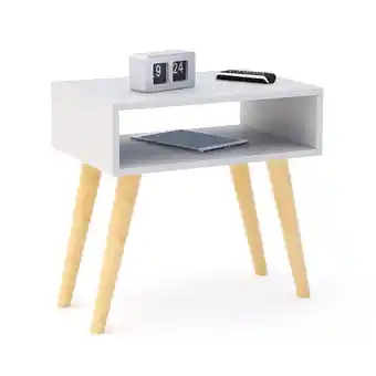 Olímpica Combo 2 mesas de noche asturias blanco oferta