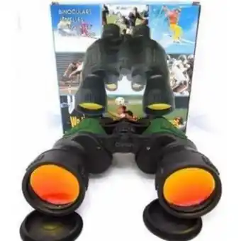 Linio Binoculares prismaticos 20x50 brujula filtro uv + estuche oferta
