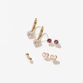 Yanbal Set aretes guinda oferta