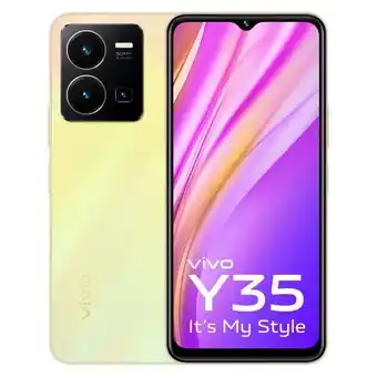 Olímpica Celular vivo y35 de 128gb/8gb ram - amancer dorado oferta