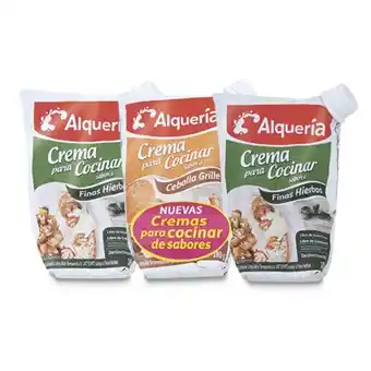 Makro Alqueria cremas sabores bolsa 180gx3u oferta