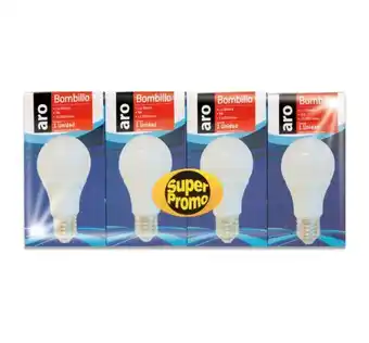 Makro Bombillo led aro 9w luz blanca e27 15000h 4u oferta