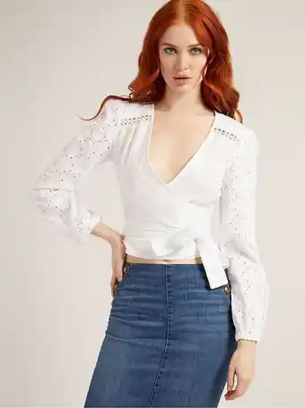 Guess Blusa bordada oferta