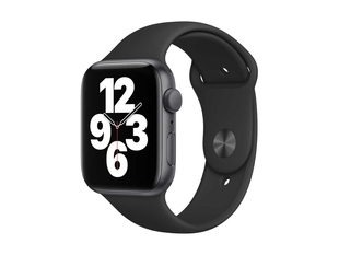 Alkomprar Apple Watch SE de 44 mm Caja de Aluminio en Gris Espacial, Correa Deportiva Negra oferta