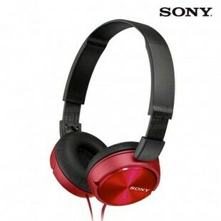 Alkomprar Audífonos de Diadema SONY Alámbricos Over Ear Manos Libres MDR-ZX310 Rojo oferta