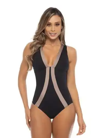 Entero copa fija 1266 - negro