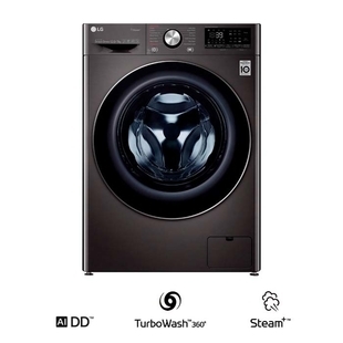 Alkomprar Lavadora Secadora LG Carga Frontal 12 Kilogramos WD12BVC2S6C Negro oferta