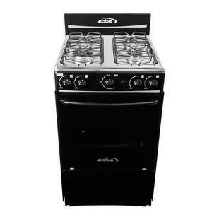 Alkomprar Estufa de Piso ABBA 4 Puestos Gas Natural AT101-5 Negro oferta