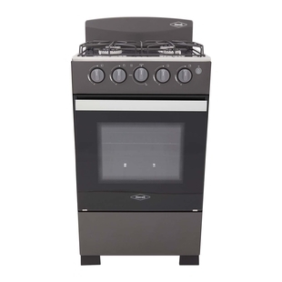 Alkomprar Estufa de Piso HACEB 4 Puestos Gas Natural Romero 50-T Gris oferta
