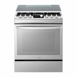Alkomprar Estufa de Piso LG 6 Puestos Gas Natural RSG316T Plateado oferta