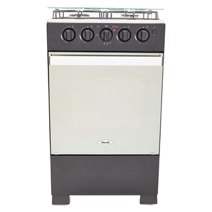 Alkomprar Estufa de Piso HACEB 4 Puestos Gas Natural Romero Reflex 50-V Negro oferta