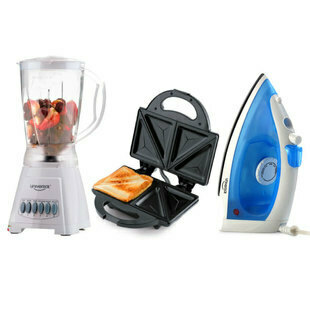 Alkomprar Combo UNIVERSAL Licuadora + Sanduchera + Plancha L50044 oferta