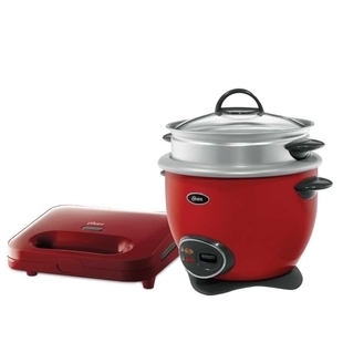 Alkomprar Combo OSTER Olla Arrocerra + Sandwichera oferta
