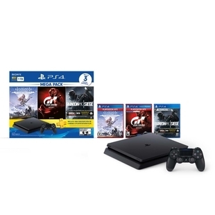 Alkomprar Consola PS4 Megapack 16 1 Tera + 1 Control + 3 Juegos ( Rainbow Six Siege, Horizon Zero Dawn Edición Completa y Gran Turismo oferta