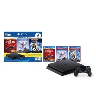 Alkomprar Consola PS4 Megapack 15 1 Tera + 1 Control + 3 Juegos ( Spider-Man Edición, Horizon Zero Dawn Edición Completa y Ratchet & Cl oferta
