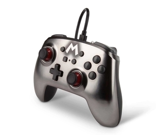 Alkomprar Control POWER A Switch Alámbrico Mario Gris oferta