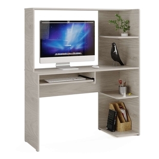 Alkomprar Centro de Computo MADERKIT Azelma Ceniza oferta