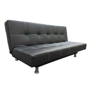 Alkomprar Sofá Cama TUKASA Pekin Ecocuero Negro oferta