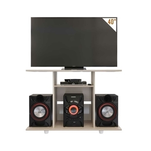 Alkomprar Mesa para TV 32"; MADERKIT BK31703 Ceniza oferta