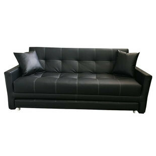 Alkomprar Sofá Cama TUKASA Veracruz Ecocuero Negro oferta