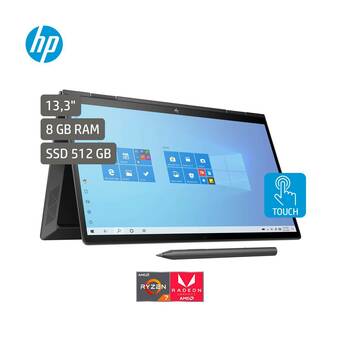 Falabella Portátil HP Envy Convertible 13.3 pulgadas AMD RYZEN R7 8GB 512GB oferta