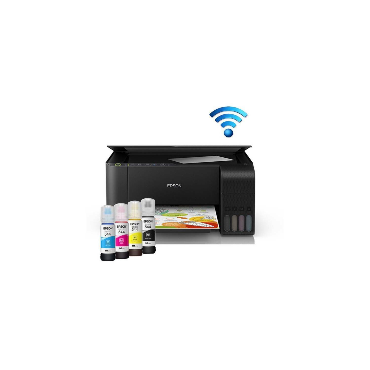 Oferta Impresora multifuncional epson l3150-negra en Falabella