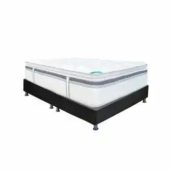 Alkosto Combo spring: colchón queen pocket new 13 advance + base cama 160 x 190 cm oferta