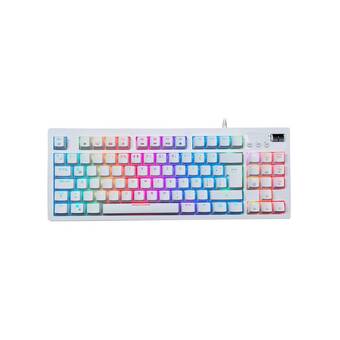 Falabella Teclado gaming vsg quasar vg-k387 blanco-cafe oferta