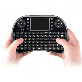 Falabella Mini Teclado Inalámbrico Retroiluminado I8 para SmartTV Tablet TVBox Consola PC oferta