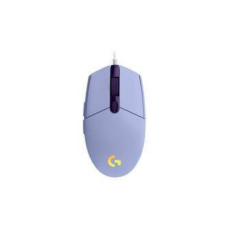 Falabella Mouse gaming g203 lightsync lila oferta