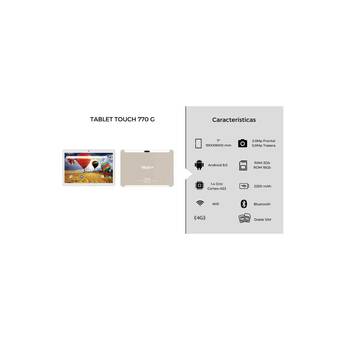Falabella Tablet touch 770g 7 pulgadas dorada oferta