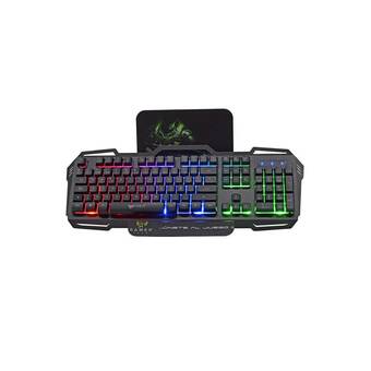 Falabella Teclado Gamer Gt400t Metálico Negro Con Luces Led. oferta