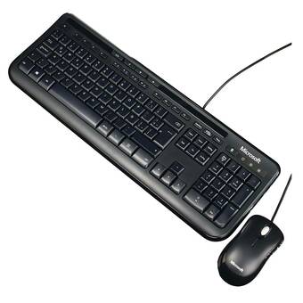 Falabella Combo microsoft teclado y mouse wired 600 oferta