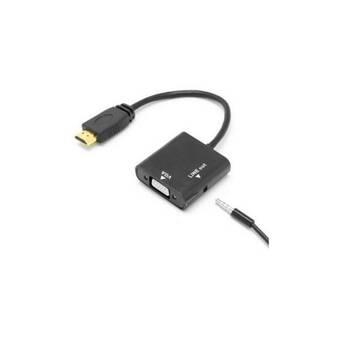 Falabella Convertidor hdmi a vga + audio cable adaptador oferta