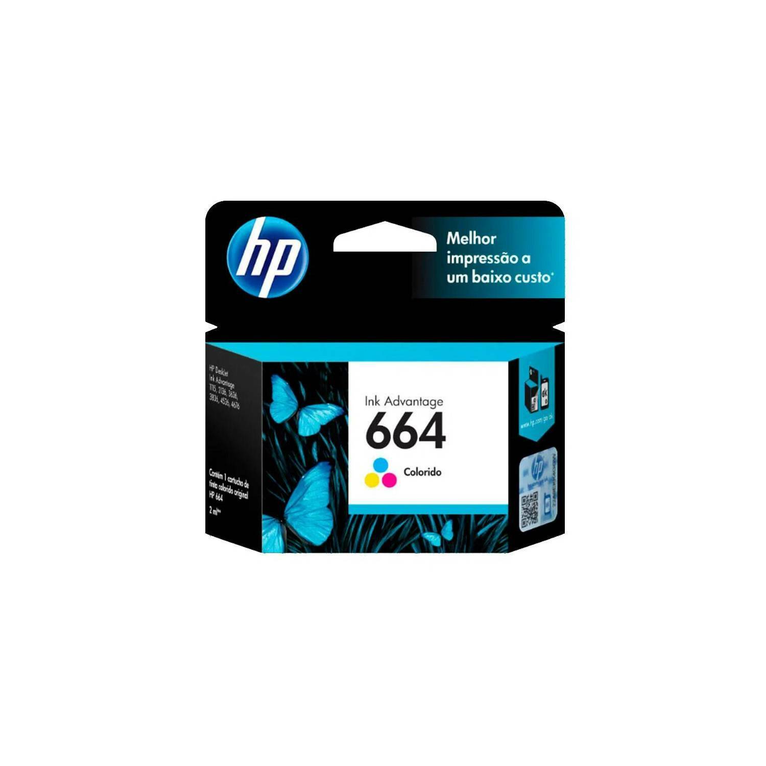 Oferta Cartucho hp 664 color original en Falabella