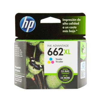 Falabella Cartucho de Tinta Tricolor 662XL / CZ106AL oferta