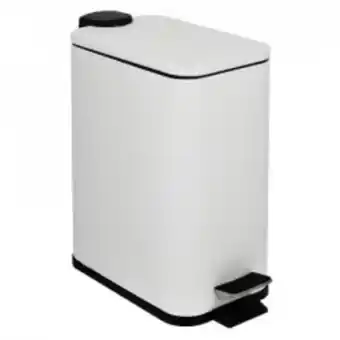 Home Sentry Papelera exp pedal 5 lt rectangular blanca 18081-20530wh oferta