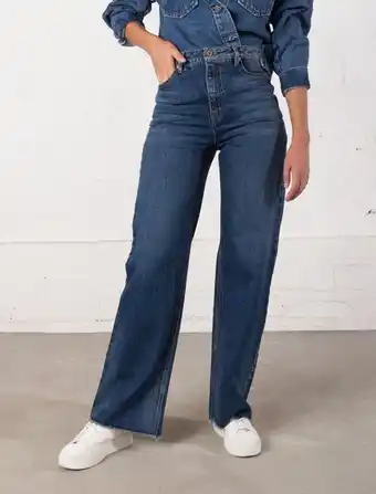Naf Naf Jean recto de tiro súper alto oferta