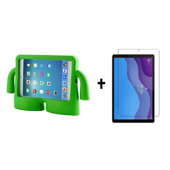 Falabella Funda para niños verde + vidrio lenovo m10 hd oferta