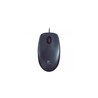Falabella Mouse logitech m90 alámbrico USB negro oferta