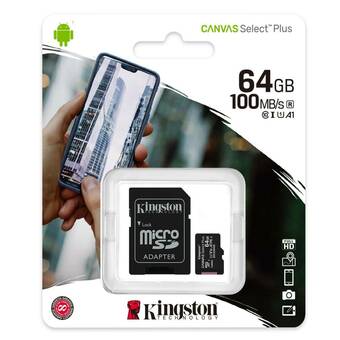 Falabella Memoria sd de 64 gb kingston select plus oferta