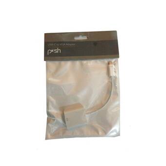 Falabella Adaptador usb-c a vga posh en blanco oferta